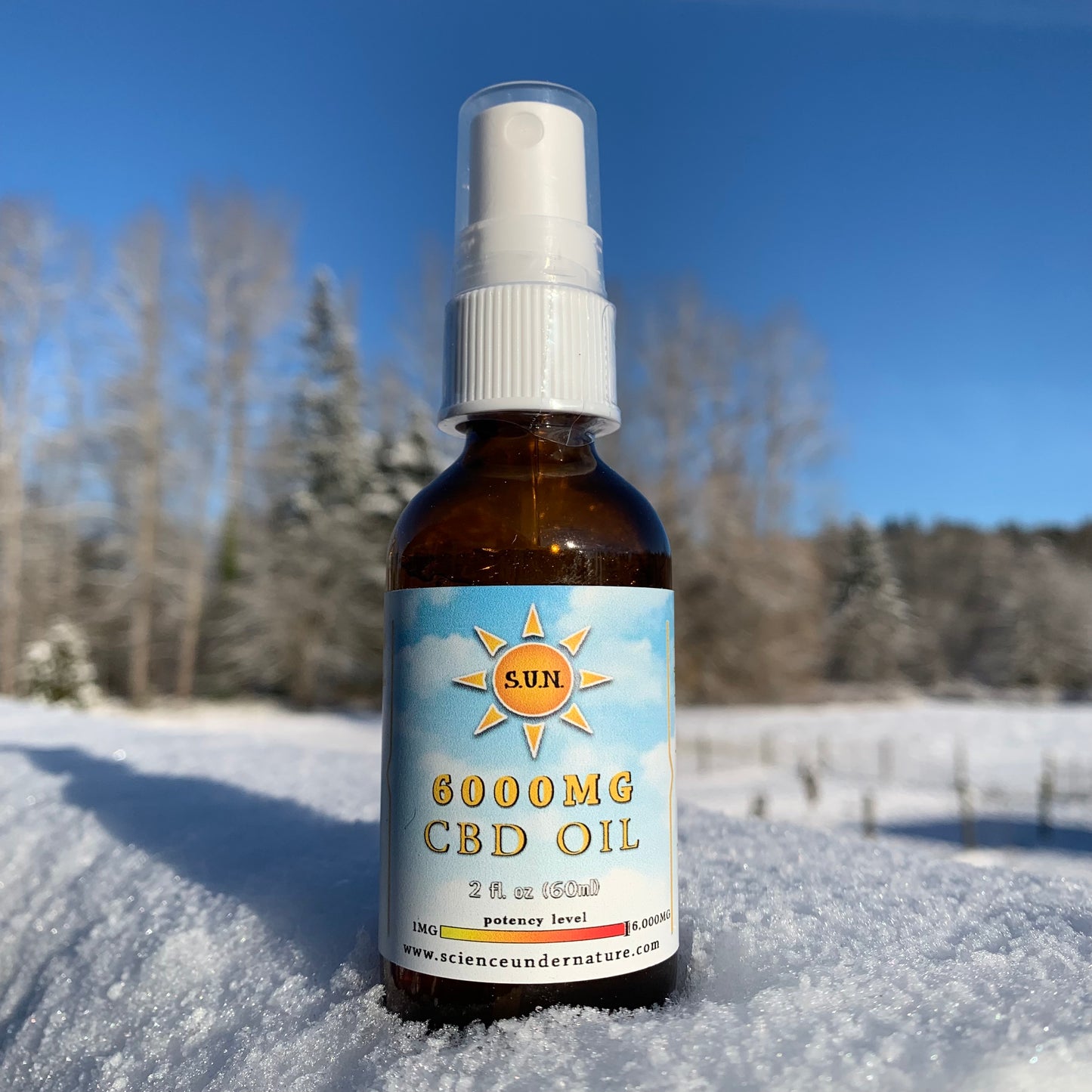 CBD OIL SPRAY 6000mg