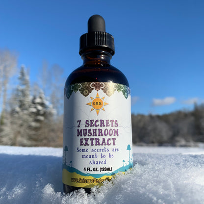 4oz 7 Secrets Mushroom Tincture