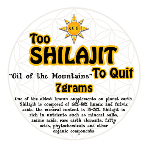 Too "Shilajit" To Quit -  7gm