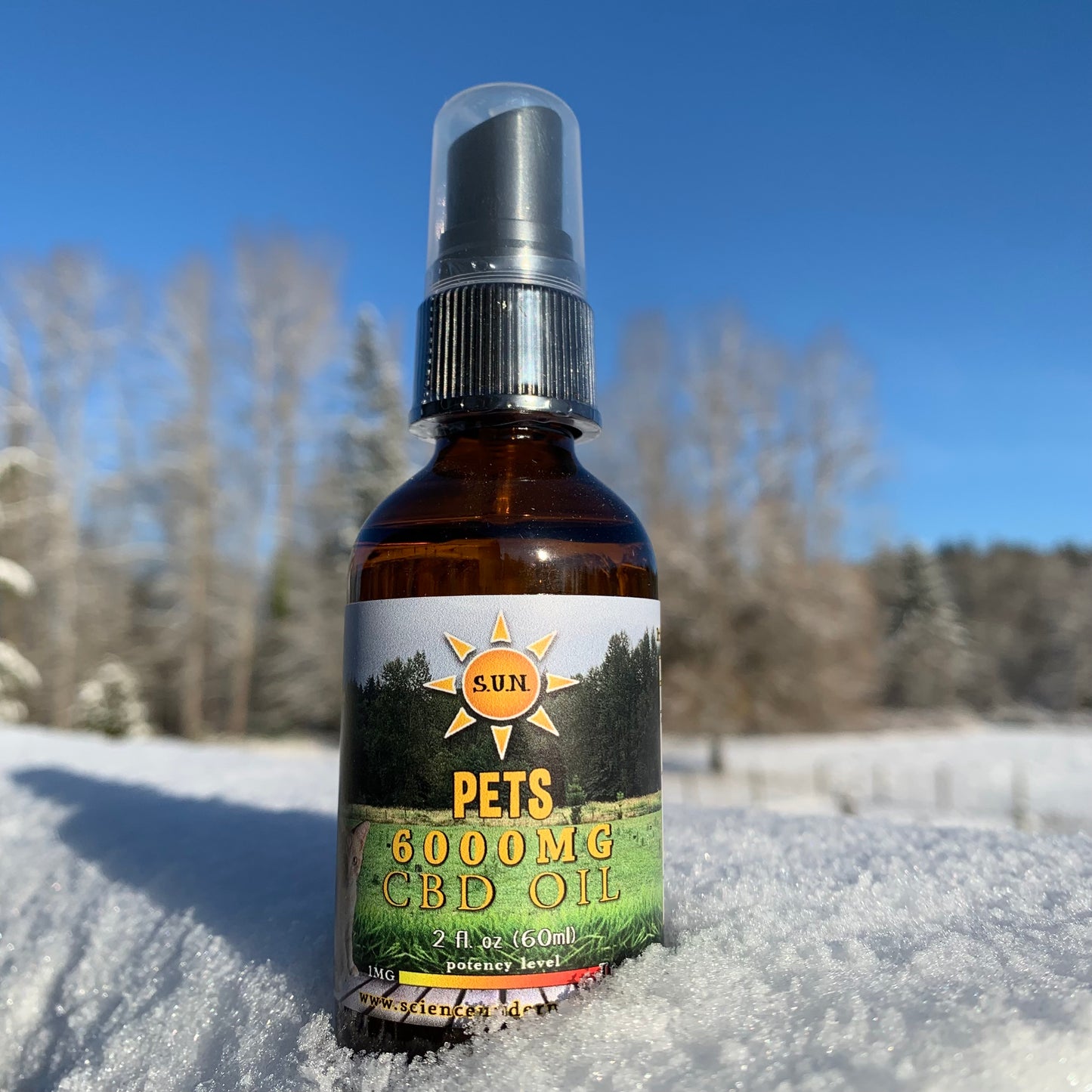 CBD Pet Spray 6000mg