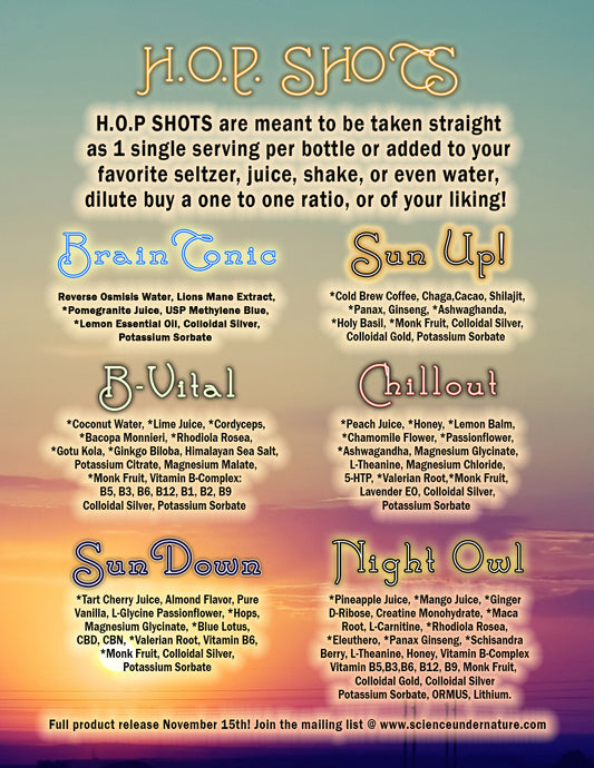 H.O.P. SHOTS  (( Coming Soon! ))